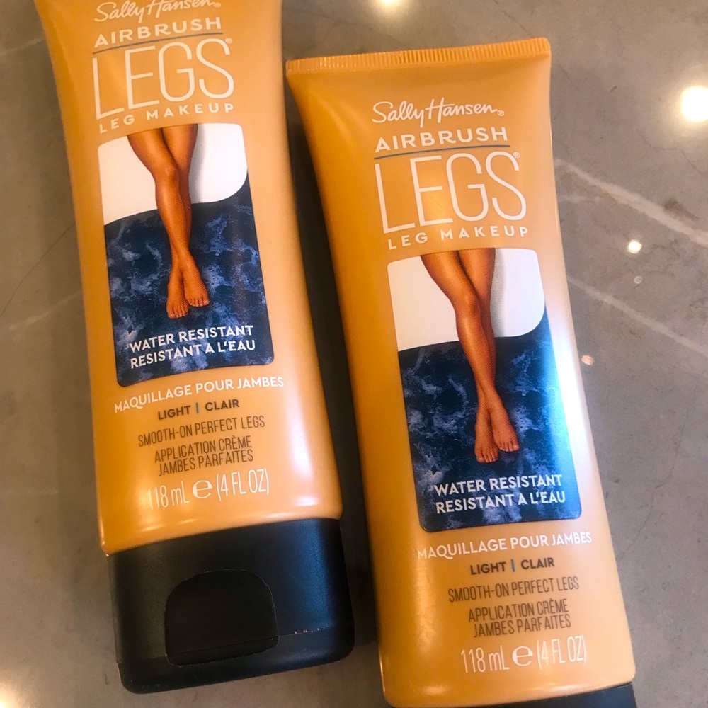 Sally Hansen Air Brush Legs Lotion Leg Makeup Tanning Lotion - Picture 6 of 12